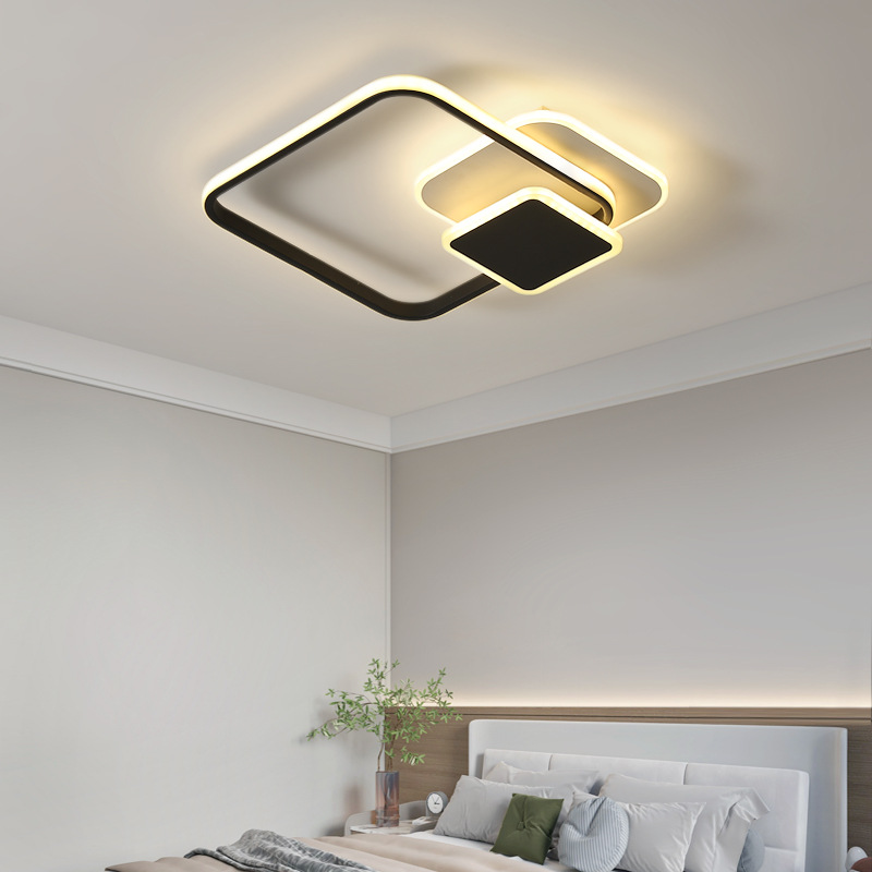 大观园家用卧室灯吸顶灯现代简约大气家用主卧灯北欧创意灯具I263