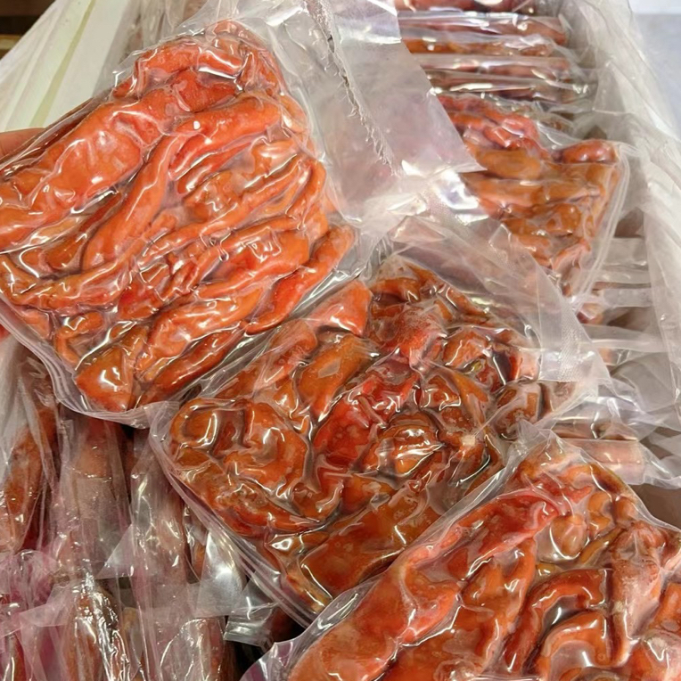 厚皮海肠去头去尾去内脏海肠鲜冻海肠皮顺丰包邮