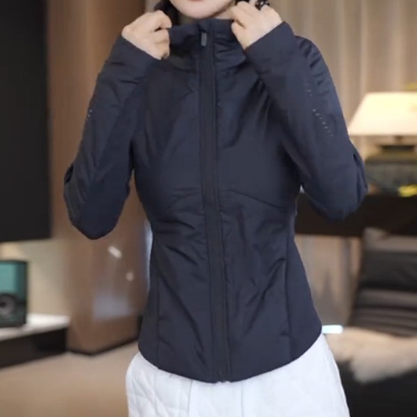 2025新款夹棉连帽短外套女修身气质小个子洋气轻薄夹克小棉袄