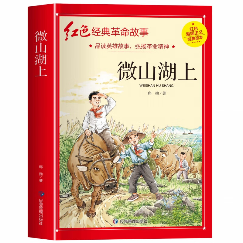 微山湖上 正版革命红色经典书小学生教育读本抗日英雄人物故事书