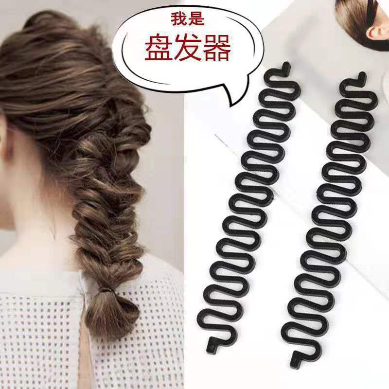 鱼骨波浪编发器蜈蚣辫编发器麻花辫编发器造型工具盘发器盘发工具