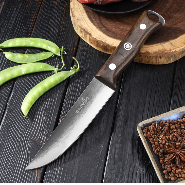 全疆包邮手工锻打合金钢屠宰 剔骨 分割刀 家用水果刀