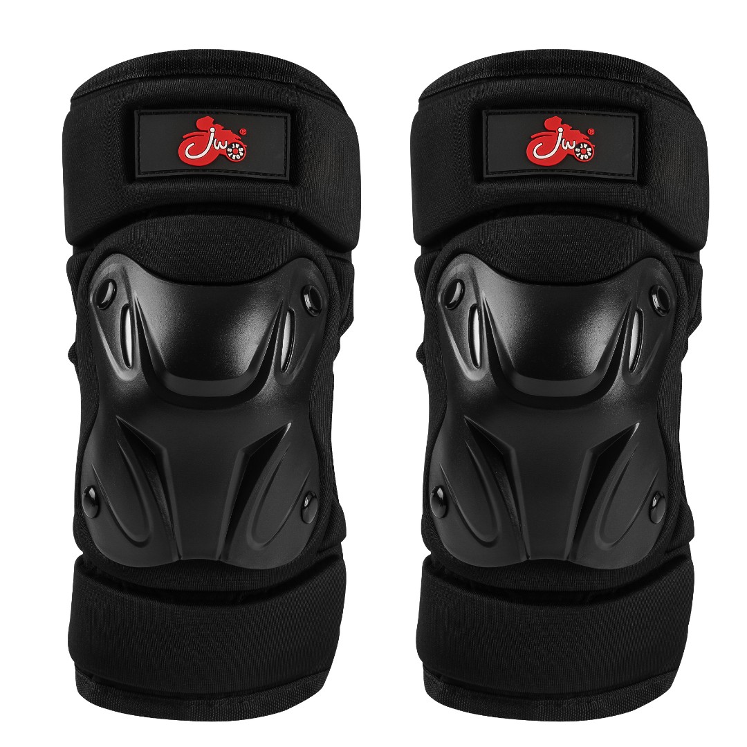 JW SPORT摩托车护膝夏季骑行装备防摔护膝骑士护具机车越野护腿