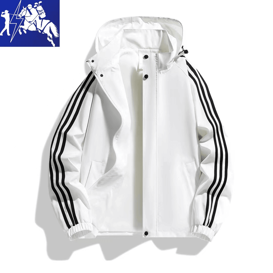 2025保罗防风外套冲锋衣可拆卸帽休闲时尚百搭情侣外套1256