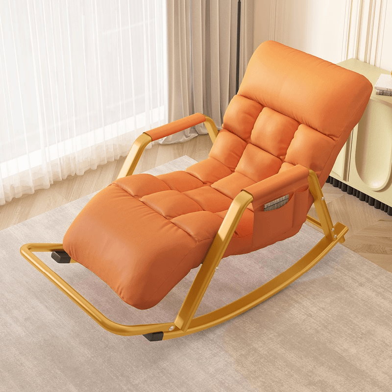 摇椅防水科技布懒人沙发客厅摇摇椅躺椅北欧阳台休闲椅子