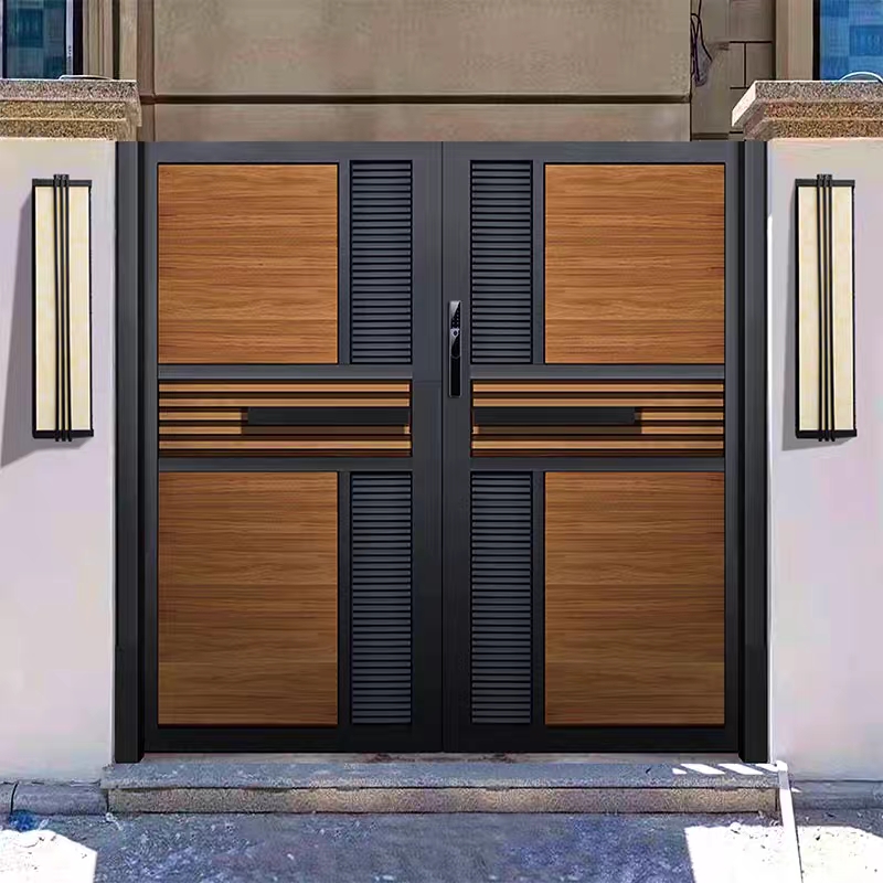 铝合金庭院门对开门别墅门