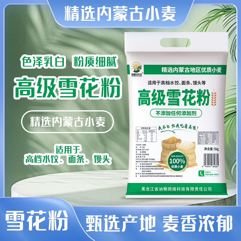 【年味来了 到手十斤】雪花粉小麦粉无添加装包子饺子馒头通用面粉
