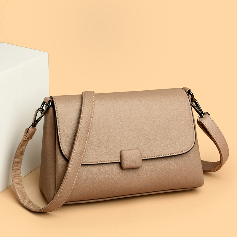 正品包包韩版时尚小众百搭斜挎包软皮大气包洋气女款女士包包