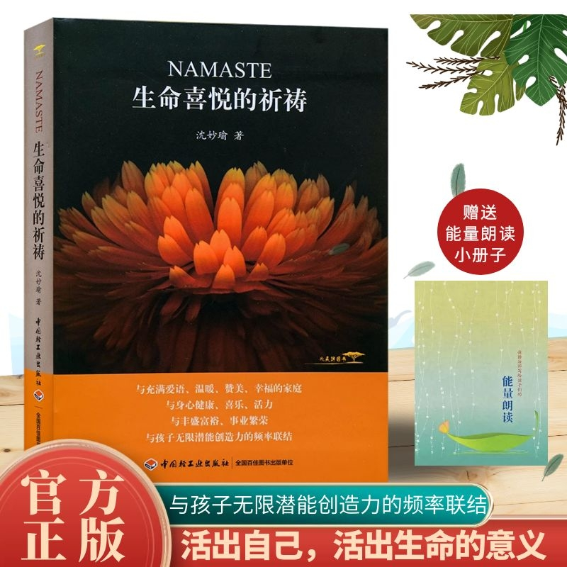 正版 生命喜悦的祈祷 沈妙瑜著（软精装 赠能量手册）生命的重建