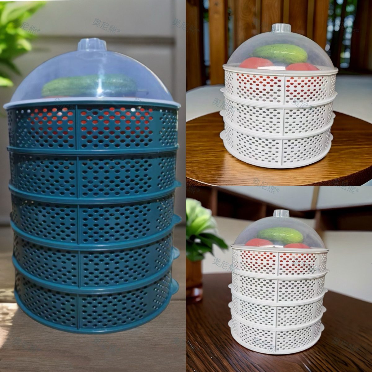 家用镂空菜罩透气防尘防蝇防蚊剩菜收纳罩桌盖罩盖特大号厨房用
