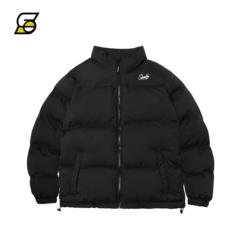 SLAMBLE冬季新款保暖棉衣男加厚外套运动休闲棉服宽松短款潮流