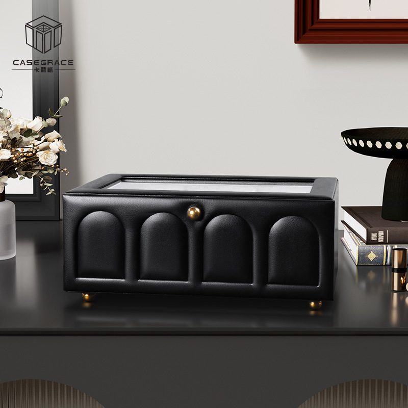 轻奢储物双层防尘创意首饰盒置物家用首饰盒收纳盒盒子首饰收纳