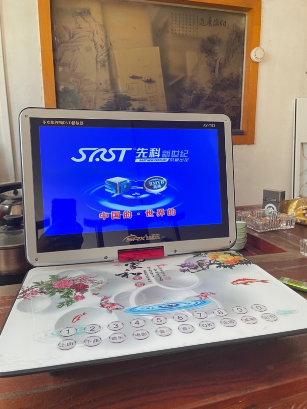 全格式移动DVD影碟机小电视碟片播放机便携EVD老人儿童一体CD/VCD