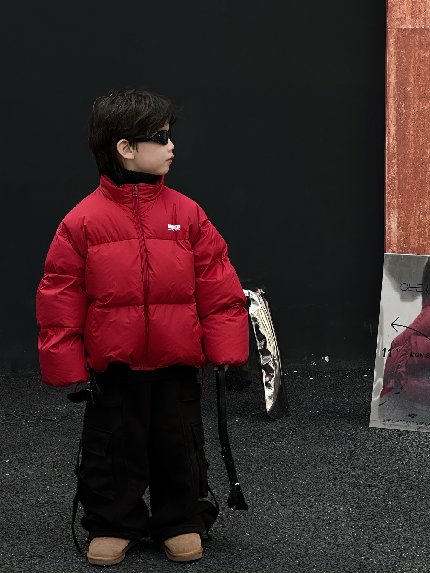 儿童新年羽绒服2025冬季新款韩版男童高级保暖90白鸭绒宝宝上衣潮