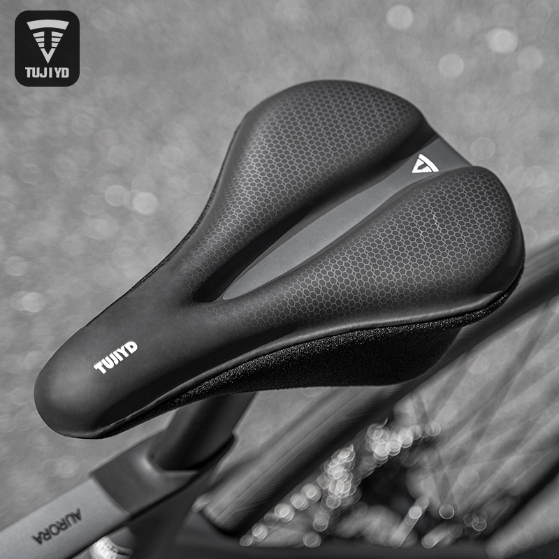 TUJIYD自行车2025年公路加厚硅胶减震骑行坐垫套舒适装备超软坐垫