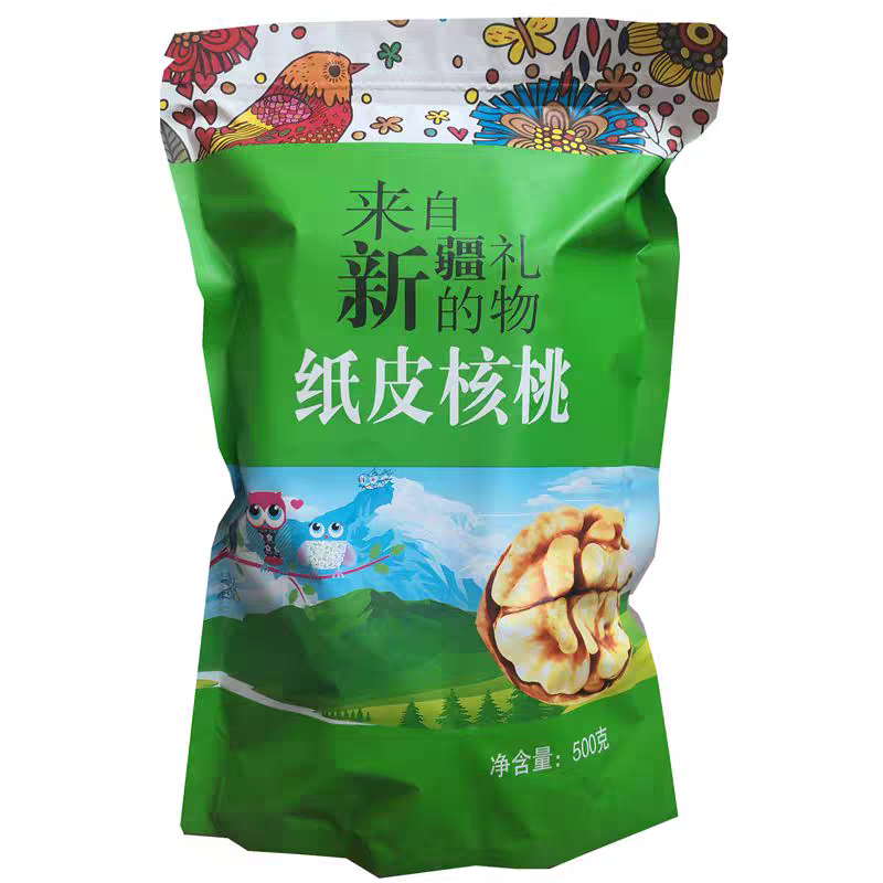 新疆阿克苏熟椒盐奶香五香原味薄皮核桃烤核桃原味手剥纸皮核桃