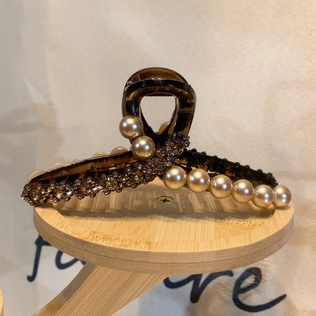 羽凡原创设计931韩版十一公分发饰时尚百搭气质优雅头饰大抓夹