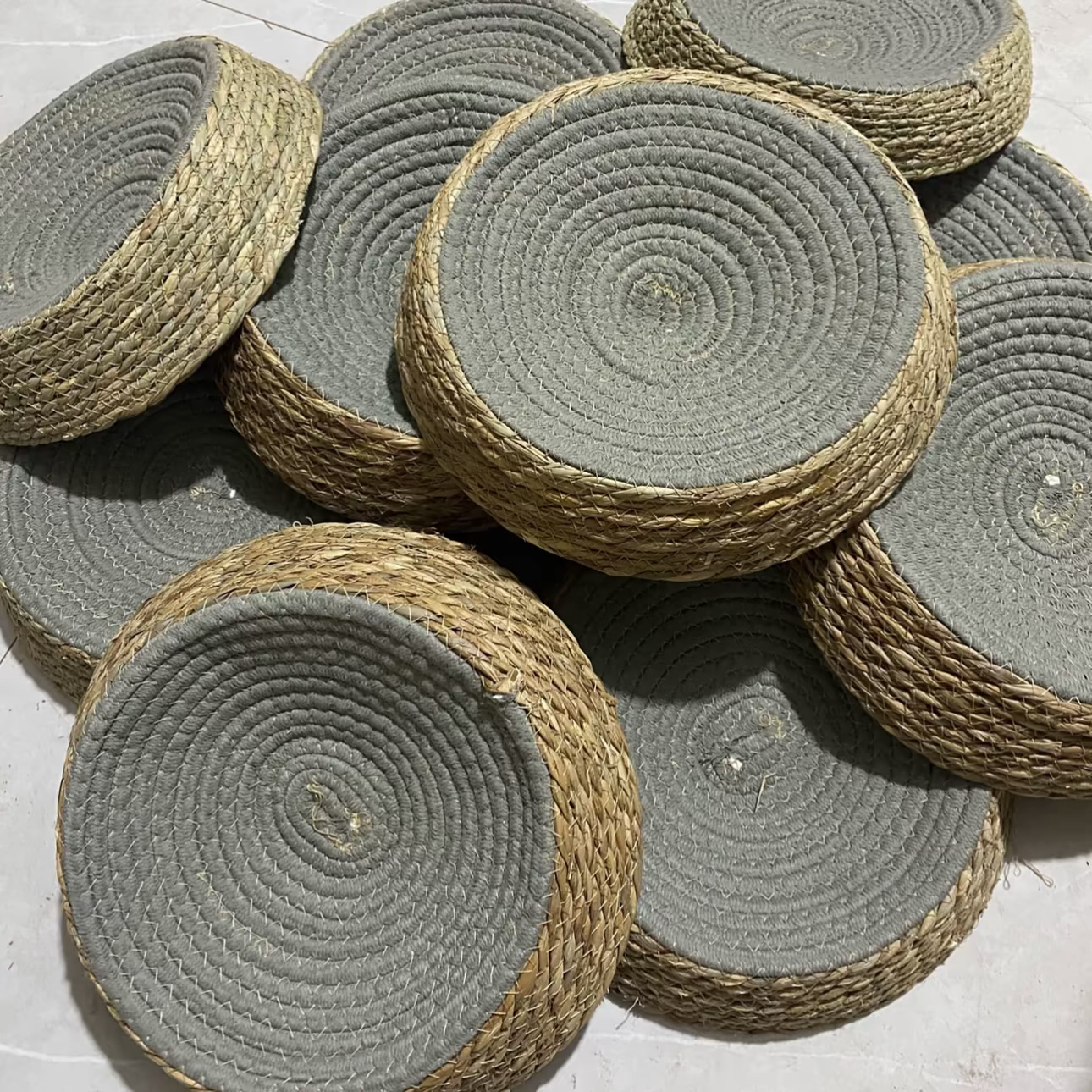 新款棉绳蒲草窝 鸽子蒲草窝