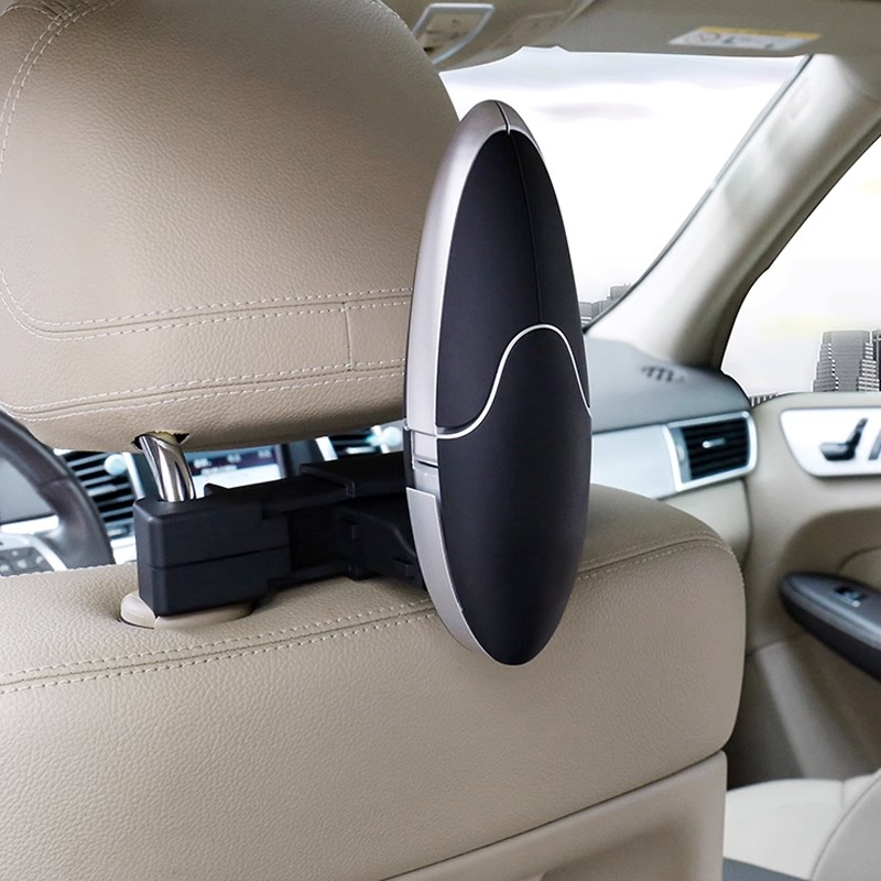 功匠优品车载椅背衣架汽车用晾衣服挂西装车内折叠多功能座椅后排