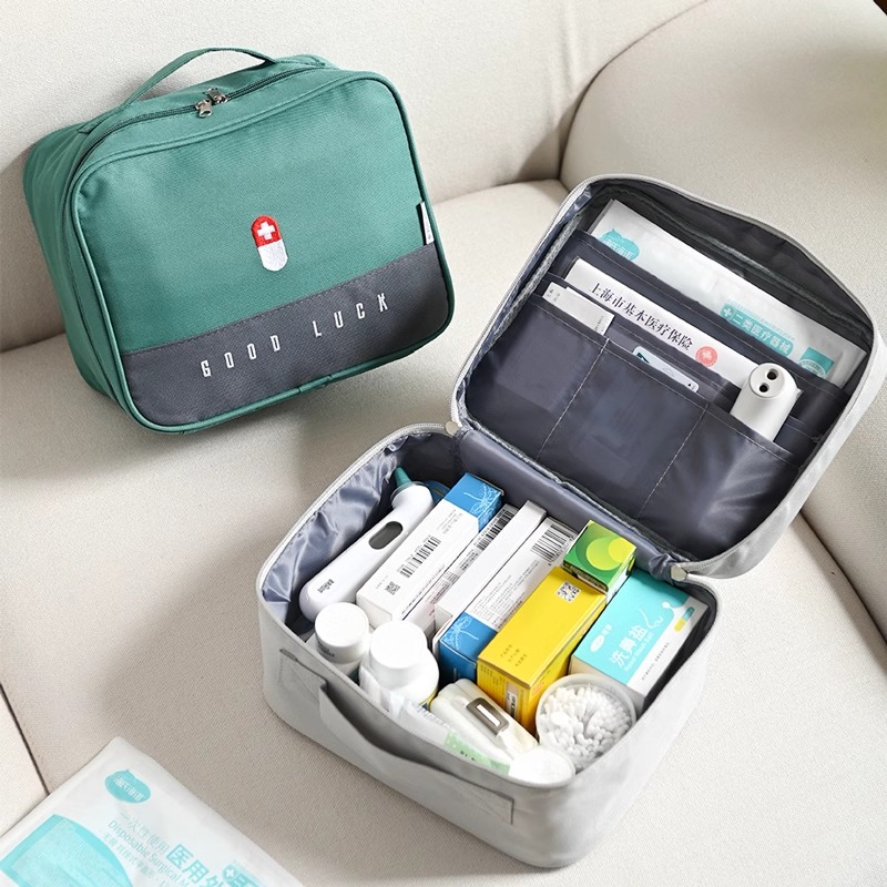 开学医药箱健康包小型药箱宿舍学生旅行医药包便携药品药物药品袋