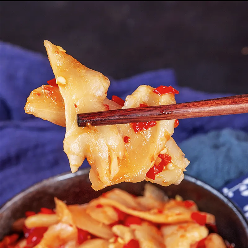 姜片农家风味好吃下饭酸辣开胃新鲜手工传统腌制剁椒姜片250克