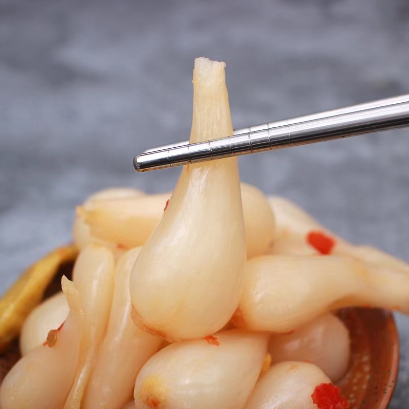 晓姚妈妈菜晓姚推荐一包过瘾开包即可食用方便携带藠头即食酸辣味