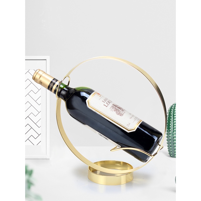 欧式创意红酒架摆件红酒架现代简约酒柜装饰品展示架葡萄酒架家用