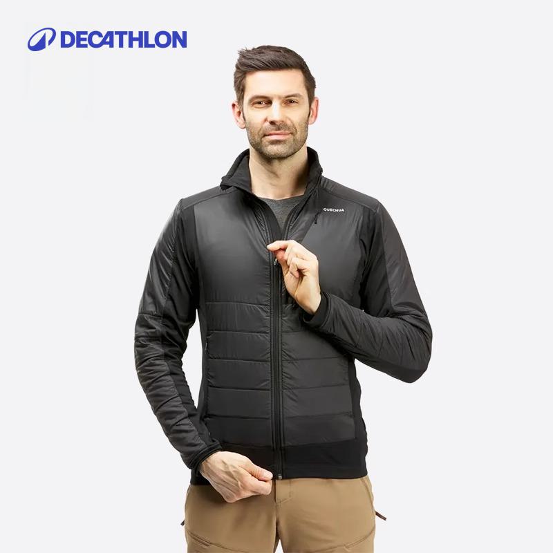 迪卡侬MH900官方户外抓绒外套绒衣男女摇粒绒保暖秋冬上衣332161