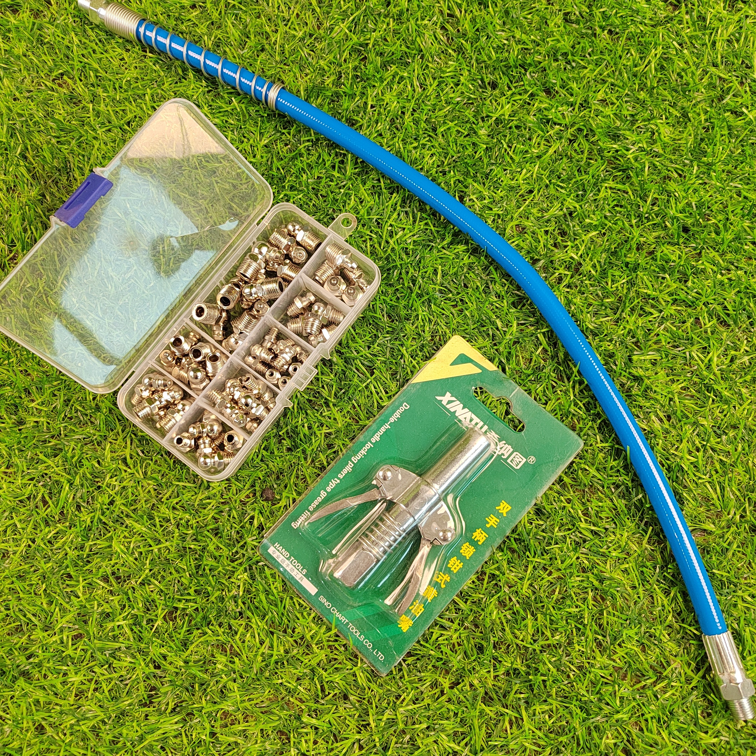 希纳图注油嘴加混装黄油嘴50个加50公分防爆油管（一套装）