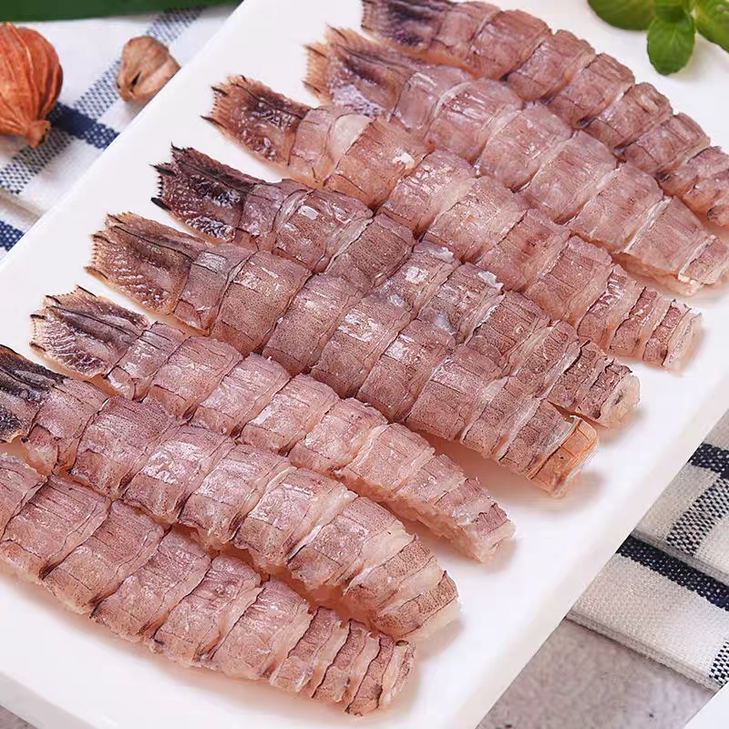 手工现剥新鲜皮皮虾肉冷冻虾爬子肉生鲜爬虾肉海鲜水产整箱