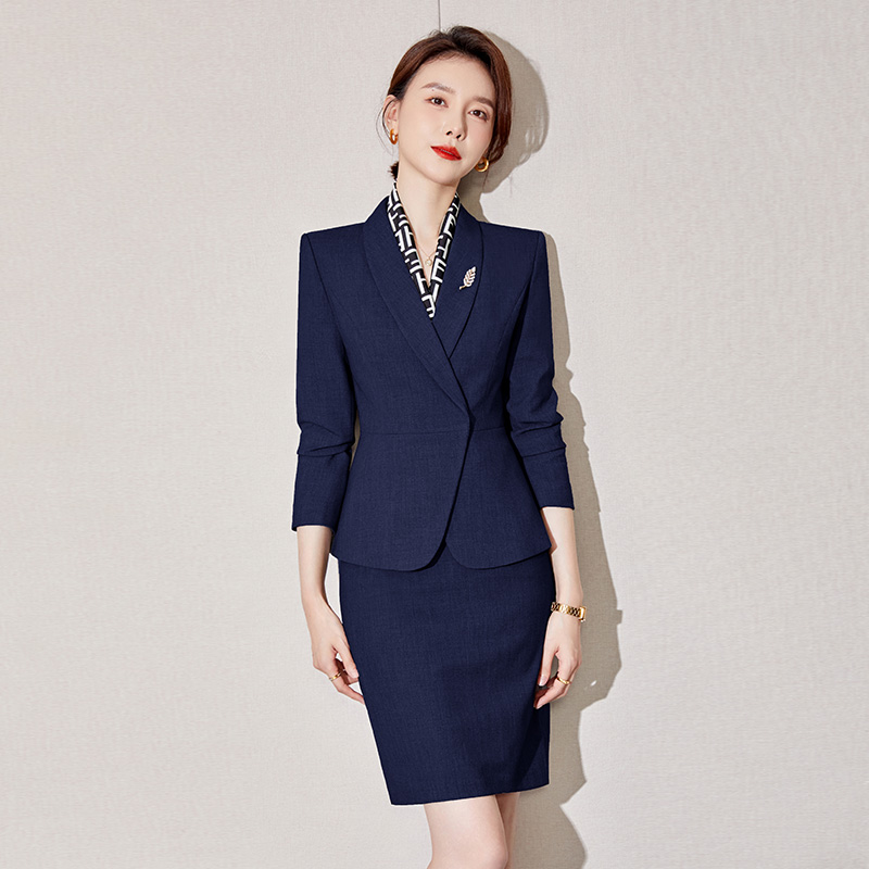 【优雅气质】春秋季职业套装女西装气质暗扣西服职场商务正装女士