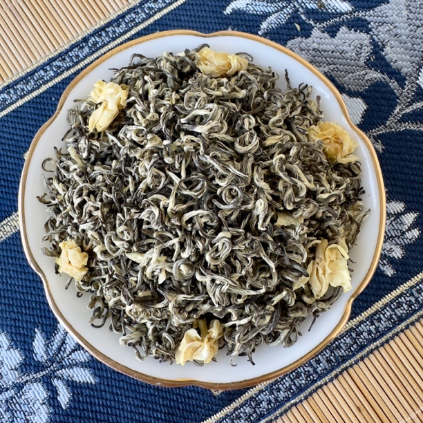 广西横县 茉莉花茶贡品飘雪 嫩芽飘雪鲜爽回甘100g/250g/500g茶叶