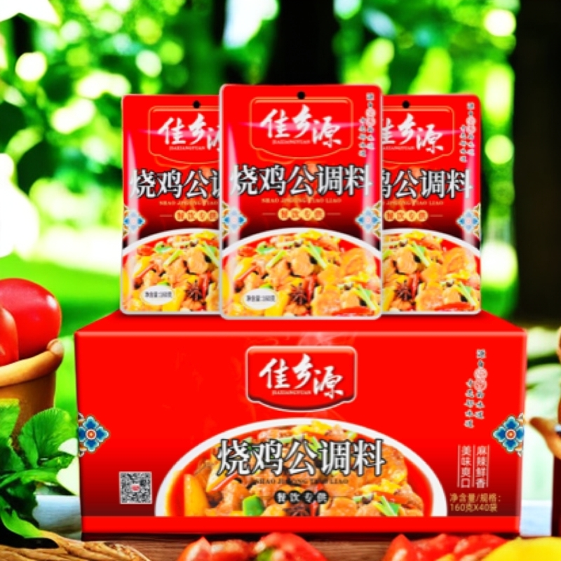 【拍1发2】佳乡源160克餐饮专供烧鸡公调料调料包商用烧鸡公调料包