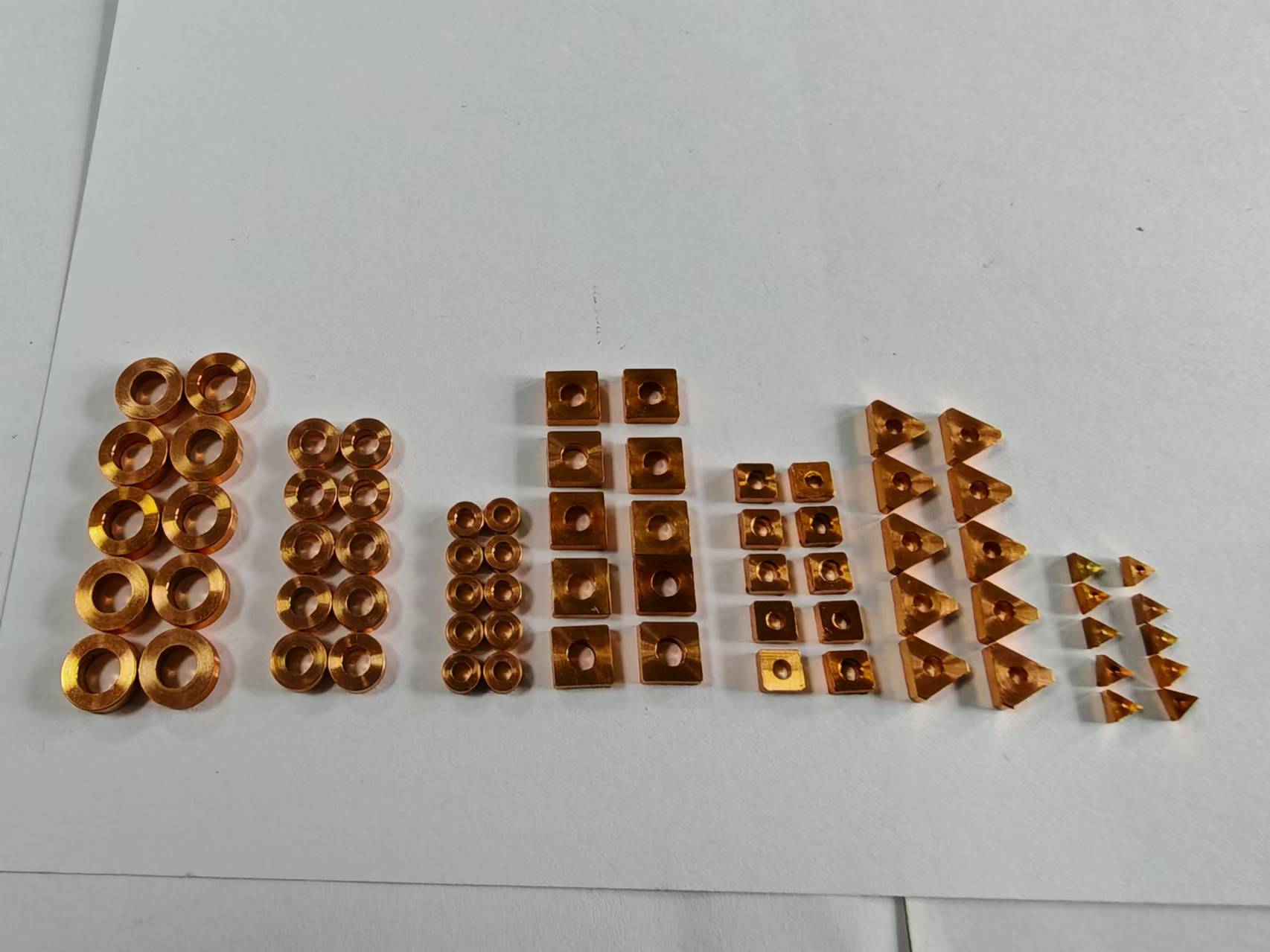 磨镜客红铜铜粒 模具镜面抛光铜粒 去料纹铜粒 去麻点焊巴铜环