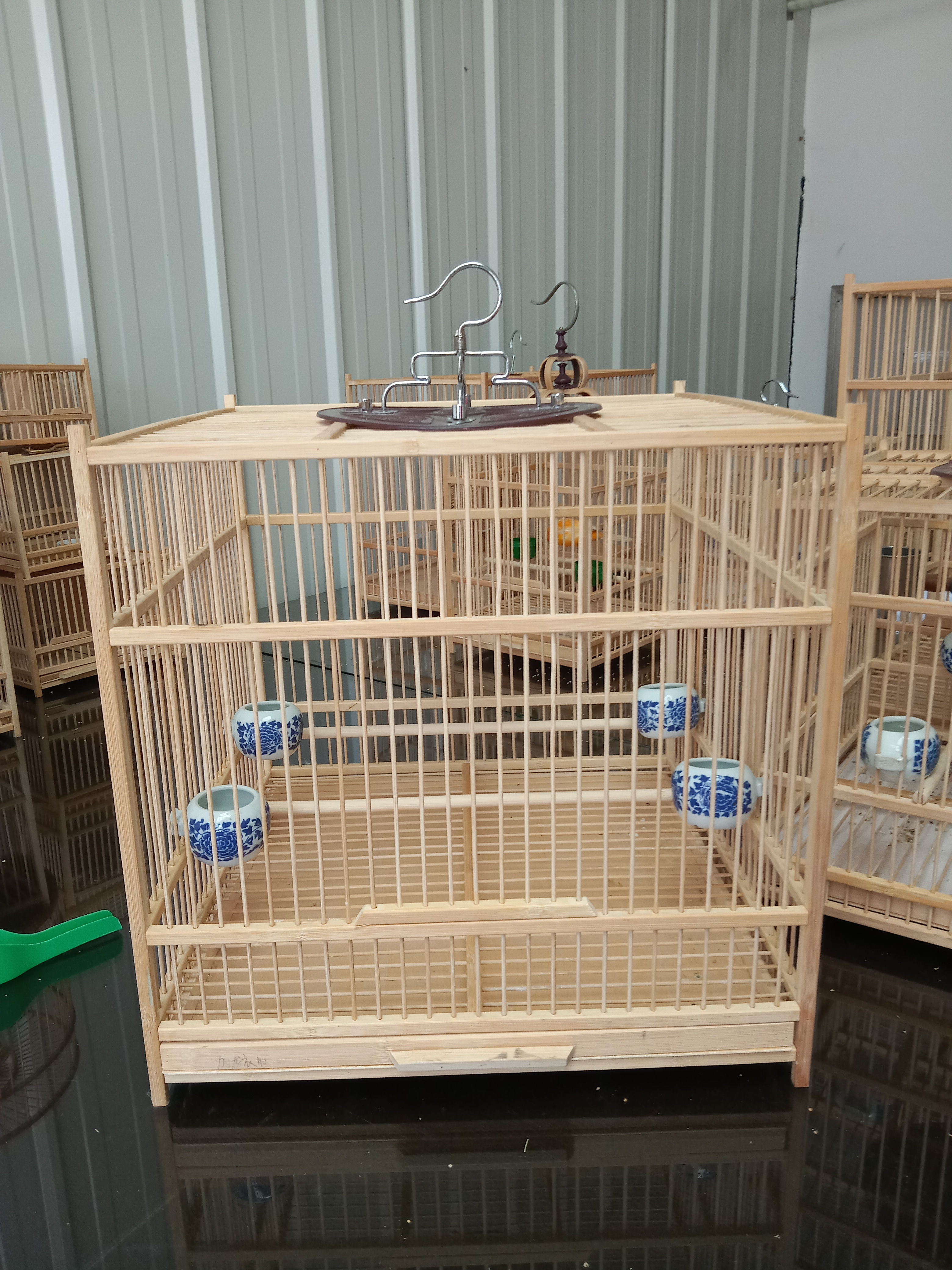 大方笼35厘米大方笼玉鸟文鸟绣眼黄鸟黄腾鸟