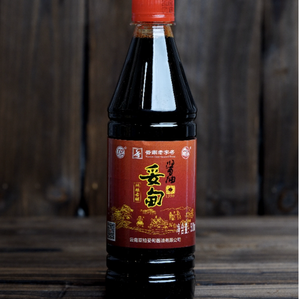 妥甸酱油纯粮酿造500ml塑料瓶酱油