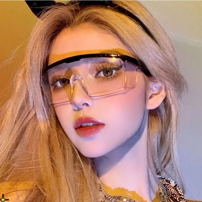 护目镜防尘女潮骑行防风沙防花粉防飞沫网红男ins泼水节透明眼镜