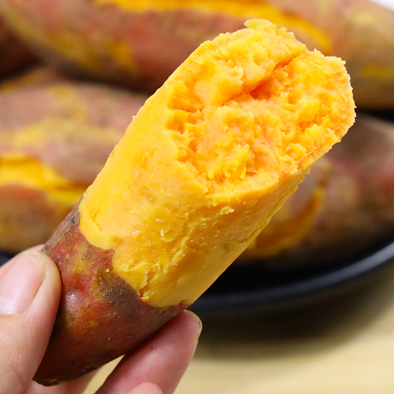 【自然搭档】河南沙地龙九黄心蜜薯3斤/5斤新鲜红薯番薯软糯香甜