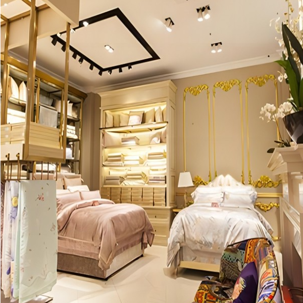 【金】高端床品套件轻奢立体花朵夏被床盖款四件套高档卧室家用