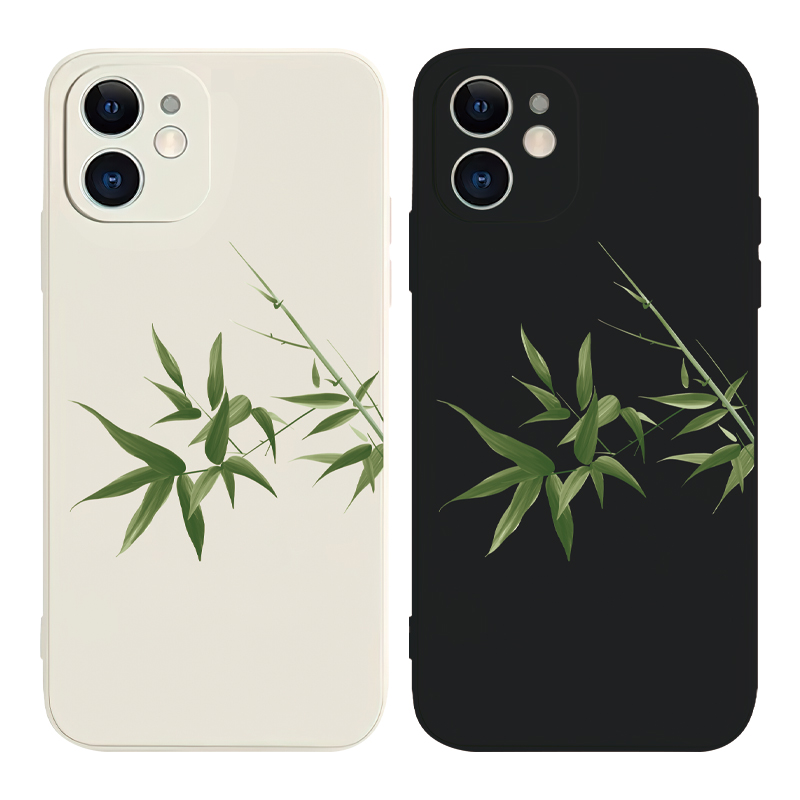 国风青竹适用苹果手机壳小米华为魔方OPPOVIVO红米荣耀一加硅胶软