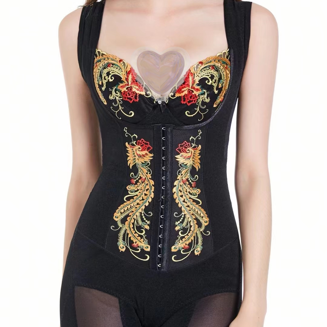 【凤凰】连体衣体雕衣塑身束腹提臀塑型束身塑形美体衣3023