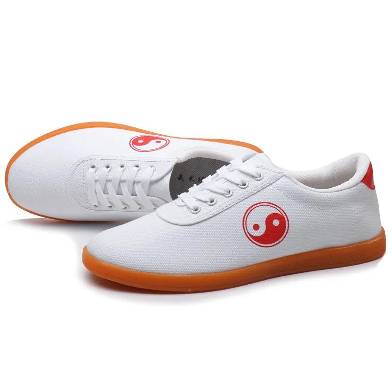 陈家沟太极鞋牛筋底帆布春夏季男女透气软底太极拳武术练功鞋