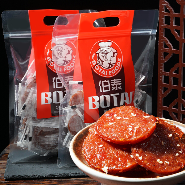 甄选新鲜碳烤厚片追剧解馋高蛋白猪肉脯独立小包装一袋潮汕猪肉干