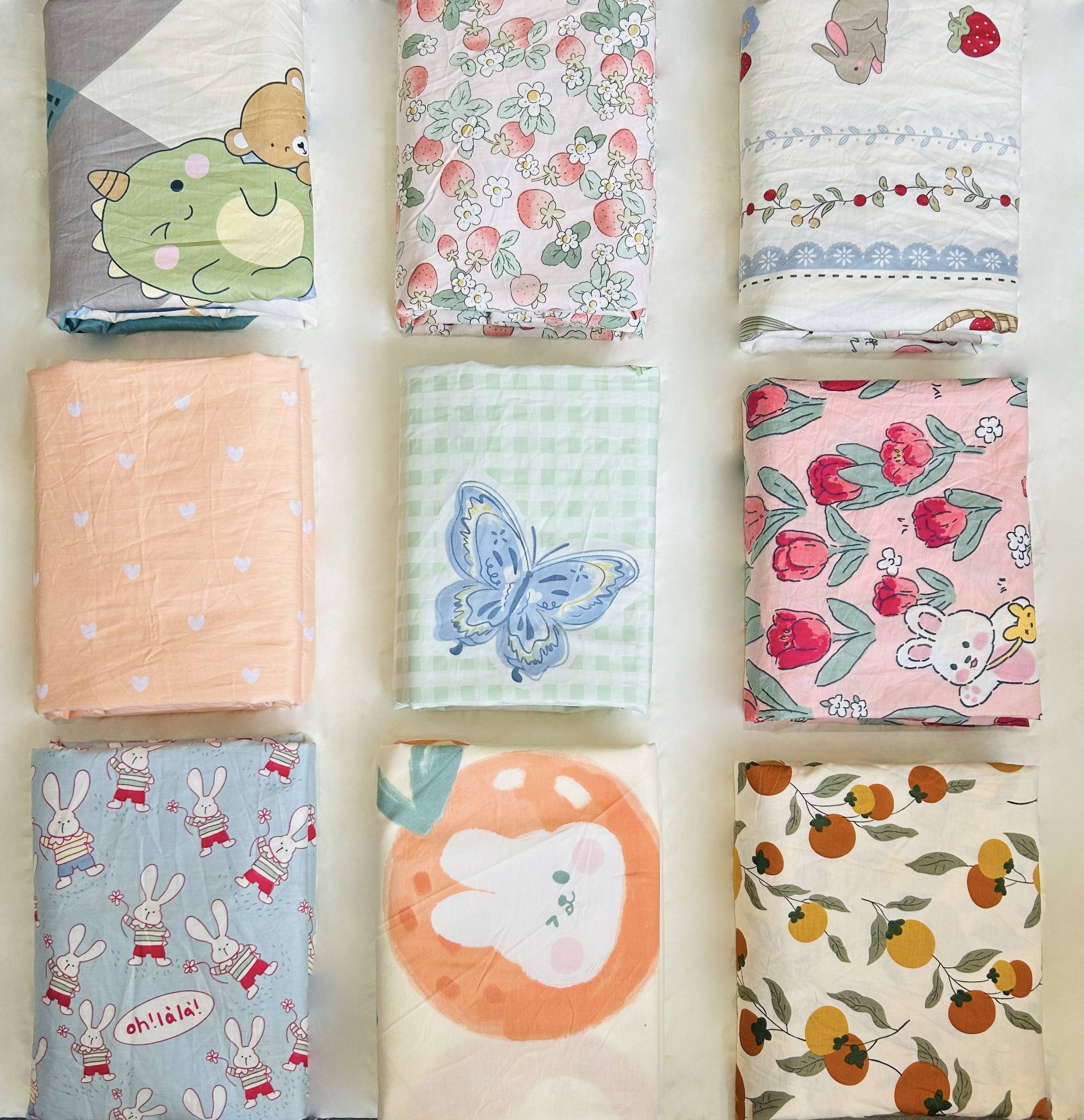 微瑕布头A1-A50介意勿拍手工简约时尚图案布料自由裁剪