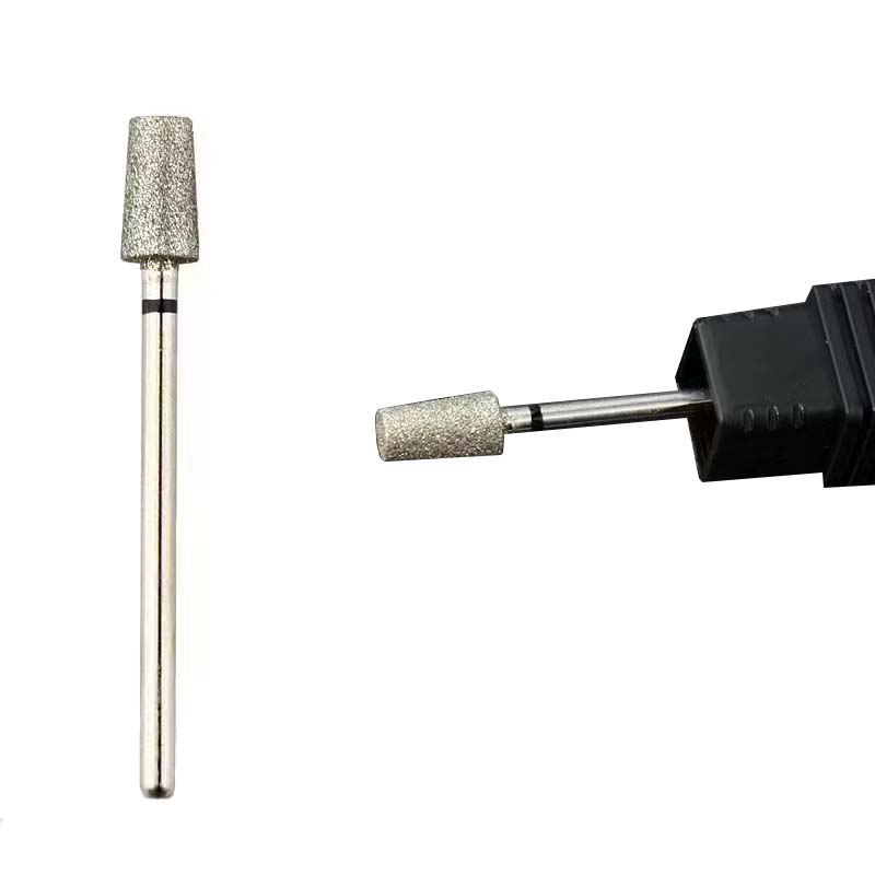 欧美版金刚砂黑标粗砂本甲刻磨打内层死皮推后缘口袋打磨头便携式