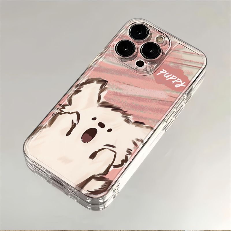 尖叫小狗适用iPhone15/13苹果14手机壳11/12华为vivo小米oppo软壳