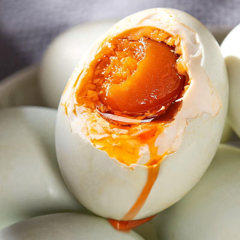 邮辉【优享购】高邮特产咸鸭蛋10枚非真空包装流油散养麻鸭蛋