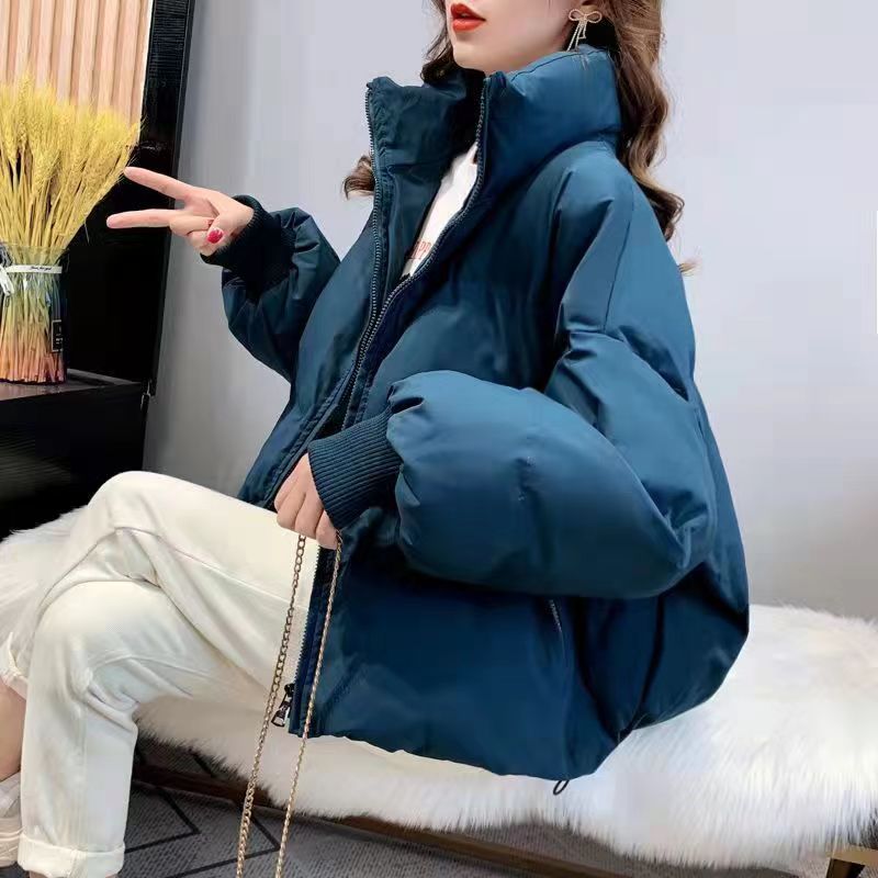 潮流短款保暖面包服加厚时尚网红宽松学生冬季休闲ins小个子棉服