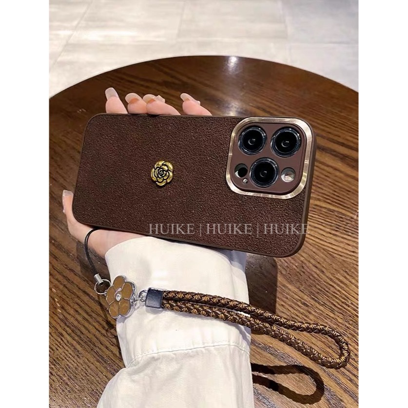 苹果17秋冬斜挎适用苹果16手机壳皮iphone15/14/13promax全包12