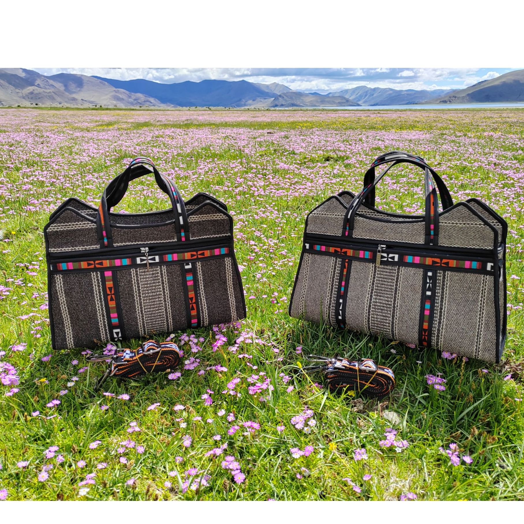 藏式特色纯手工女士挎包（手提包）